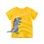 cheap Boy&#039;s 3D T-shirts-Kids Toddler Boys&#039; T shirt Tee Short Sleeve Dinosaur Hot Stamping Animal Print Yellow Children Tops Summer Basic Cool Sports &amp; Outdoor Street Regular Fit 2-8 Years