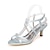 ieftine Pantofi de Mireasă-pantofi de nuntă pentru mireasă domnișoară de onoare femei peep toe alb fildeș albastru argintiu auriu negru sandale din satin cu toc mic petrecere de nuntă ziua îndrăgostiților minimalism moda
