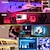 cheap WiFi&amp;Music Control-Music Control LED Light Strip 1M 2M 3M 4M 5M 5050 RGB SMD 30 LEDs Per Meters Tiktok LED Strip Lights with IR 24 Key Controller USB Port DC5V