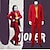 ieftine Stil Joker-Clovn / Burlești Joker Clovn ucigaș Costum Cosplay Ținute Costume Film Cosplay for Bărbați Adulți Mascaradă
