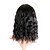 cheap Synthetic Trendy Wigs-Synthetic Wig Loose Curl Asymmetrical With Bangs Wig Medium Length Natural Black Synthetic Hair 14 inch Women&#039;s Fashionable Design Party Fluffy Black