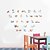 cheap Decorative Wall Stickers-26 English Letters Animal Print DIY Wall Stickers Decorative Wall Stickers, PVC Home Decoration Wall Decal Wall Decoration / Removable For Early Childhood Education 30*90*2CM
