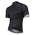 cheap Men&#039;s Jerseys-21Grams Men&#039;s Cycling Jersey Short Sleeve Bike Jersey Top with 3 Rear Pockets Mountain Bike MTB Road Bike Cycling UV Resistant Breathable Quick Dry Reflective Strips Black White Red New Zealand
