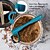 Χαμηλού Κόστους Σκεύη &amp; Γκάτζετ Κουζίνας-περιστροφική ξύστρα περιστρεφόμενη σπάτουλα σέσουλα μερίσματα επεξεργασίας τροφίμων εργαλείο κουζίνας σκληρό πλαστικό για θερμόμιγμα tm6 / tm5 / tm31 τύμπανα ανάμιξης