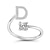 ieftine Bijuterii Trendy-1 buc Band Ring For Bărbați Pentru femei Cristal Alb Aliaj Clasic