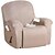 preiswerte Liegestuhlabdeckung-Liegestuhl Stretch Sofabezug Schonbezug elastischer Couchschutz mit Tasche für TV-Fernbedienung Bücher einfarbig einfarbig wasserabweisend weich strapazierfähig