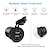 cheap Car Charger-Dual USB Charger Socket Adapter Waterproof Car Fast Charger Power Outlet For Car / Truck / Motorcycle Boat RV
