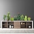 billiga Dekorativa väggstickers-vinyl DIY Cactus wallstickers avtagbara vattentäta tapetdekaler art easy peeling&amp;amp; sticka för barnrum vardagsrum sovrum 30x90cm