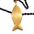cheap Necklaces-Women&#039;s Pendant Necklace Beaded Necklace Drop Fish Unique Design Ethnic Fashion Vintage Wooden Resin Alloy Brown 80 cm Necklace Jewelry 1pc For Street Sport Gift Prom Festival / Long Necklace