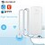 cheap Burglar Alarm Systems-SMARSECUR Smart life Wireless Smart Rechargeable WiFi Water Leakage Detector APP Control Tuya Smart