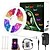 cheap LED Strip Lights-Upgrade 32ft 10M Music Synchronous Dimming Intelligent App Control Waterproof 5050 RGB LED Strip Light with IR24 Key Bluetooth Controller or with DC12V Adapter Kit