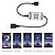 voordelige LED-stripverlichting-app intelligente bediening bluetooth mesh slimme led-verlichting strip 1m 2m 3m 4m 5m 5050 rgb smd 30 leds per meter met ir 24 key controller usb-poort dc5v