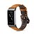 preiswerte Uhrenarmbänder für Fitbit-1 pcs Smartwatch-Band für Fitbit Ladung 3 / Ladung 3 SE / Ladung 4 Echtes Leder Smartwatch Gurt Geschäftlich Lederschlaufe Ersatz Armband