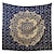 abordables bohème tapisserie-mandala bohème mur tapisserie art décor couverture rideau suspendu maison chambre salon dortoir décoration boho hippie psychédélique floral fleur lotus indien