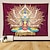 abordables bohème tapisserie-indien sept chakra méditation tapisserie yoga studio tapisserie chambre décorations paix intérieure tapisserie murale reiki cadeau de guérison spirituelle