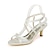 ieftine Pantofi de Mireasă-pantofi de nuntă pentru mireasă domnișoară de onoare femei peep toe alb fildeș albastru argintiu auriu negru sandale din satin cu toc mic petrecere de nuntă ziua îndrăgostiților minimalism moda