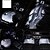 お買い得  車内アンビエントライト-4 個車 rgb led インテリアストリップライトカースタイリング装飾ライト音楽サウンドリモコン雰囲気ランプ下ダッシュフットランプ usb/車のプラグ充電器 12 v/5 v