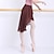 levne Oblečení na balet-prodyšné baletní sukně kovová přezka šmrnc pevný dámský tréninkový výkon vysoký polyester