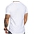 billige Casual T-shirts til mænd-Herre T-shirt Vanlig Rund hals Afslappet Kortærmet Tøj Enkel Sportstøj Afslappet Muskel