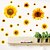 cheap Decorative Wall Stickers-New Sunflower Self Adhesive Wall Stickers Creative Children&#039;s Room Wall Decoration PVC