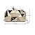 tanie Клатчи и вечерние сумочки-Women&#039;s Evening Bag Wedding Bags Handbags Evening Bag Alloy Chain Plaid Solid Colored Party Wedding Event / Party Sillver Gray Silver Gold