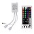 billiga LED-ljusslingor-2x5m LED-ljusremsor Ljusuppsättningar RGB Tiktok Lights 60pcsmeter 2835 SMD 8mm med 44key IR-styrenhet 12V 2A Desktop Strömförsörjning Soft Light Strip Kit