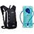 お買い得  メッセンジャーバッグ＆バックパック＆ウエストポーチ-Outdoor LOCAL LION 12 L Bike Hydration Pack &amp; Water Bladder Cycling Backpack Waterproof Quick Dry Moistureproof Water Bottle Pocket Outdoor Fitness Cycling / Bike Terylene Black Purple Red