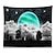 cheap Wall Tapestries-Wall Tapestry Art Decor Blanket Curtain Picnic Tablecloth Hanging Home Bedroom Living Room Dorm Decoration Polyester Trees Clouds Moon Star Views