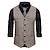 cheap Great Gatsby-Classical Retro Vintage 1920s Vest The Great Gatsby Men&#039;s Cosplay Costume Carnival Party Prom Vest