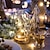 Χαμηλού Κόστους LED Φωτολωρίδες-φωτάκια led star 2m 5m ασημένιο σύρμα νεράιδα φωτιστικά κορδόνι γιορτινό διακοσμητικό φωτιστικό για την Χριστουγεννιάτικη Πρωτοχρονιά διακοσμητικό φωτισμό με μπαταρία με τροφοδοσία (χωρίς μπαταρία)
