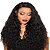 abordables Pelucas sintéticas de moda-Pelucas sintéticas Rizado Afro rizado Parte media Peluca Longitud Mediana Negro Pelo sintético Mujer Diseños de Moda Mullido Negro