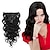 cheap Clip in Hair Extensions-Clip In Human Hair Extensions Body Wave Virgin Human Hair Human Hair Extensions Brazilian Hair Women&#039;s Natural Black #1B