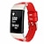 preiswerte Fitbit-Uhrenarmbänder-1 pcs Smartwatch-Band für Fitbit Ladung 3 / Ladung 3 SE / Ladung 4 PU - Leder Smartwatch Gurt Sportband Lederschlaufe Ersatz Armband