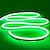 זול רצועות נורות LED-3~5m 9.8~16.4ft רצועת חבל ניאון גמישה רב צבעים 120 לדים / מטר 2835 smd ip65 עמיד למים גמיש עם מתאם מתח dc12v לקישוט הבית למסיבה חיצונית