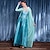 halpa Elokuvan ja TV-teemanmukaiset puvut-Elsa Mekot Cosplay-Asut Naisten Elokuva-cosplay Cosplay loma mekko Halloween Sininen Joulu Karnevaali Leninki