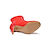 baratos Botas de dança-Mulheres Sapatos de Dança Latina Sapatos de Jazz Sapatos Salsa Botas de Dança Festa Espetáculo Ensaio / Prática Botas Cadarço Recortes Salto Alto Magro Peep Toe Preto Vermelho