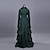 Χαμηλού Κόστους Ιστορικές &amp; Vintage Στολές-Μαρία Αντωνιέτα Βολάν Βικτοριανό Μεσαίωνα 18ος αιώνας Κοκτέιλ Φόρεμα Φανελάκι φόρεμα Φορέματα Κοστούμι πάρτι Χορός μεταμφιεσμένων Γυναικεία Πούλια Σατέν Βαμβάκι Στολές Πράσινο / Μαύρο / Βυσσινί