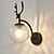 voordelige LED-wandlampen-creatieve traditionele/klassieke nordic stijl wandlampen wandkandelaars slaapkamer eetkamer ijzeren wandlamp 220-240v 12 w