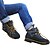 cheap Sports &amp; Outdoor Shoes-Men&#039;s Hiking Shoes Hiking Boots Waterproof Shock Absorption Breathable Non-Skid High-Top Outsole Pattern Design Hunting Fishing Hiking Cowsuede Leather Autumn / Fall Winter Black / Yellow Blue+Red