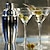 billiga Bartillbehör-isolerad cocktail shaker mixer bartender kit cocktail shaker mixer rostfritt stål 750 ml bar verktygssats med snygg bambu stativ perfekt hem bartending kit och martini cocktail shaker set