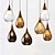 voordelige Eilandlichten-1-licht 30cm massief houten glazen hanglamp led strak enkel ontwerp eilandverlichting moderne stijl restaurant winkels / cafés woonkamer verlichting 220-240v 110-120v