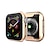 저렴한 스마트 워치 케이스-케이스 제품 Apple  iWatch Apple Watch 시리즈 7 / SE / 6/5/4/3/2/1 / 애플 워치 시리즈 SE / 6/5/4/3/2/1 / 애플 와치 시리즈 SE / 6/5/4/3/2/1 TPU 화면 보호기 스마트 시계 케이스 적합성 38mm 42mm 40mm 44mm
