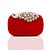 Χαμηλού Κόστους Τσαντάκια &amp; Βραδινές Τσάντες-Γυναικεία Βραδινή τσάντα Καστόρι Μεταλλικό PU δέρμα Επίσημο Γάμου Πάρτι Κρύσταλλο / Στρας Μαύρο Κόκκινο Μπλε