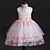 cheap Movie &amp; TV Theme Costumes-Princess Dress Party Costume Flower Girl Dress Girls&#039; Movie Cosplay Princess Purple / Yellow / Pink Dress Children&#039;s Day Masquerade Polyester