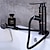 cheap Classical-Bathroom Sink Faucet - Pull out Oil-rubbed Bronze / Antique Brass Centerset Single Handle One HoleBath Taps