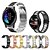 billiga Garmin klockband-Smart Watch-band för Garmin Fenix Chronos venu 2 Garmin vivoactive 4 Fenix Chronos Rostfritt stål Smart klocka Rem Justerbar Längd Snabbkoppling 22mm Affärsband Ersättning Armband