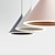 abordables Éclairages pour îlot-25/32 cm Suspension LED Nordic Single Design Noir Blanc Vert Bleu Rose Country Moderne Aluminium Peint Finitions 110-120v 220-240v