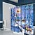 cortina de ducha de navidad baño y gancho arco iris clásico poliéster lindas decoraciones de baño escena espectacular muñeco de nieve santa claus alce árbol abordables Baño de Navidad-cortina de ducha de navidad baño y gancho arco iris clásico poliéster lindas decoraciones de baño escena espectacular muñeco de nieve santa claus alce árbol