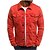 cheap Men&#039;s Jackets &amp; Coats-men&#039;s autumn winter button solid color vintage denim jacket tops blouse coat outwear (red,m)