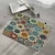 levne Absorpční koberce do koupelny-český etnický styl vzor koberec podložka do ložnice obývací pokoj koberec pracovna koberec kuchyně koupelna protiskluzová podložka